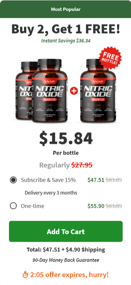 Nitric Oxide best offer price